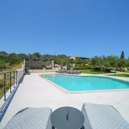 Lefkothea With Large Pool, Bbq & Playground Villa